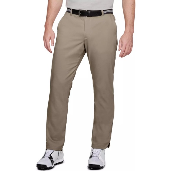 NWT Under Armour Size 42 Showdown Chino Golf Pants Khaki Lightweight 36" Inseam - Picture 6 of 8